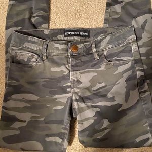 Camo Skinny Jeans